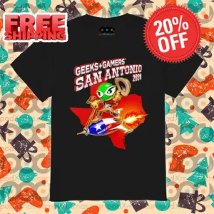 Geeks gamers San Antonio 2024 Shirt