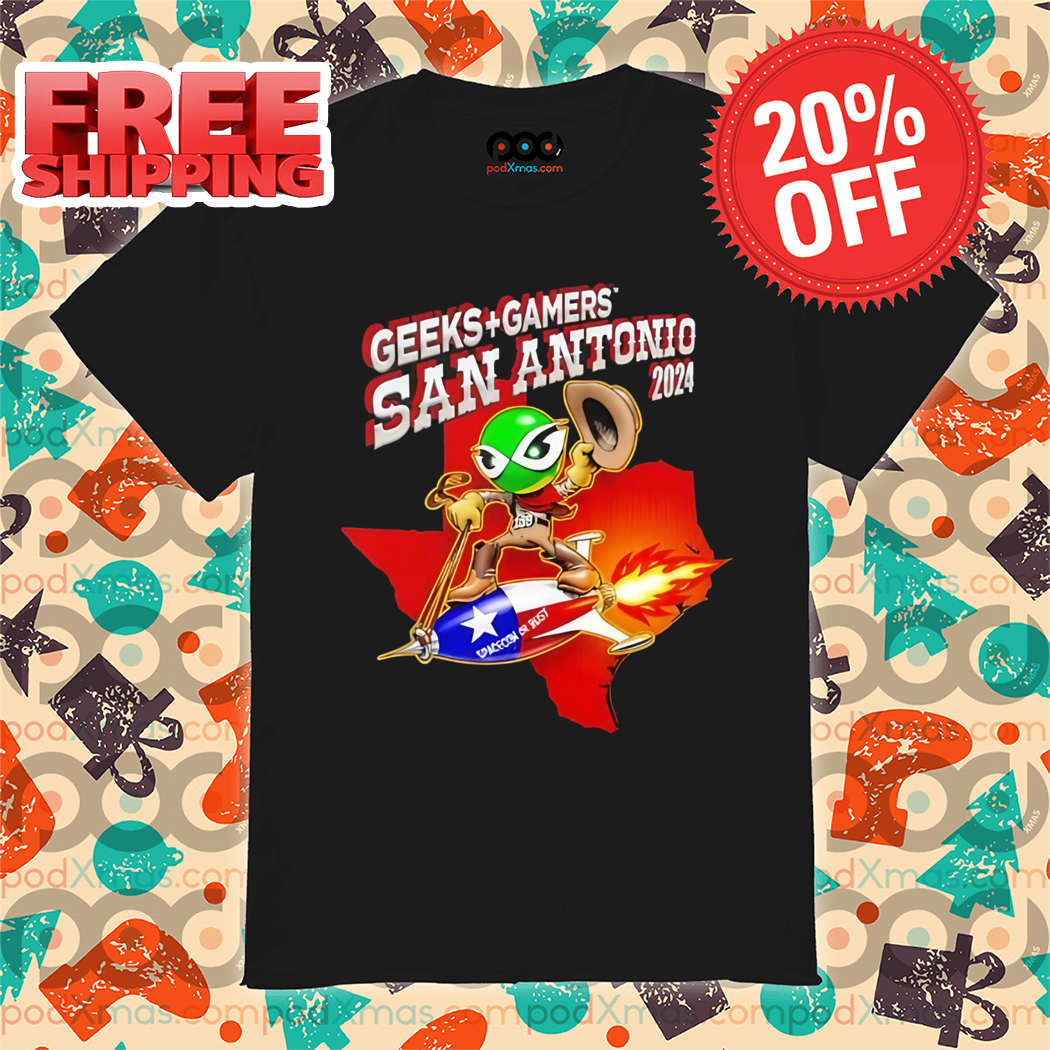 Geeks gamers San Antonio 2024 Shirt