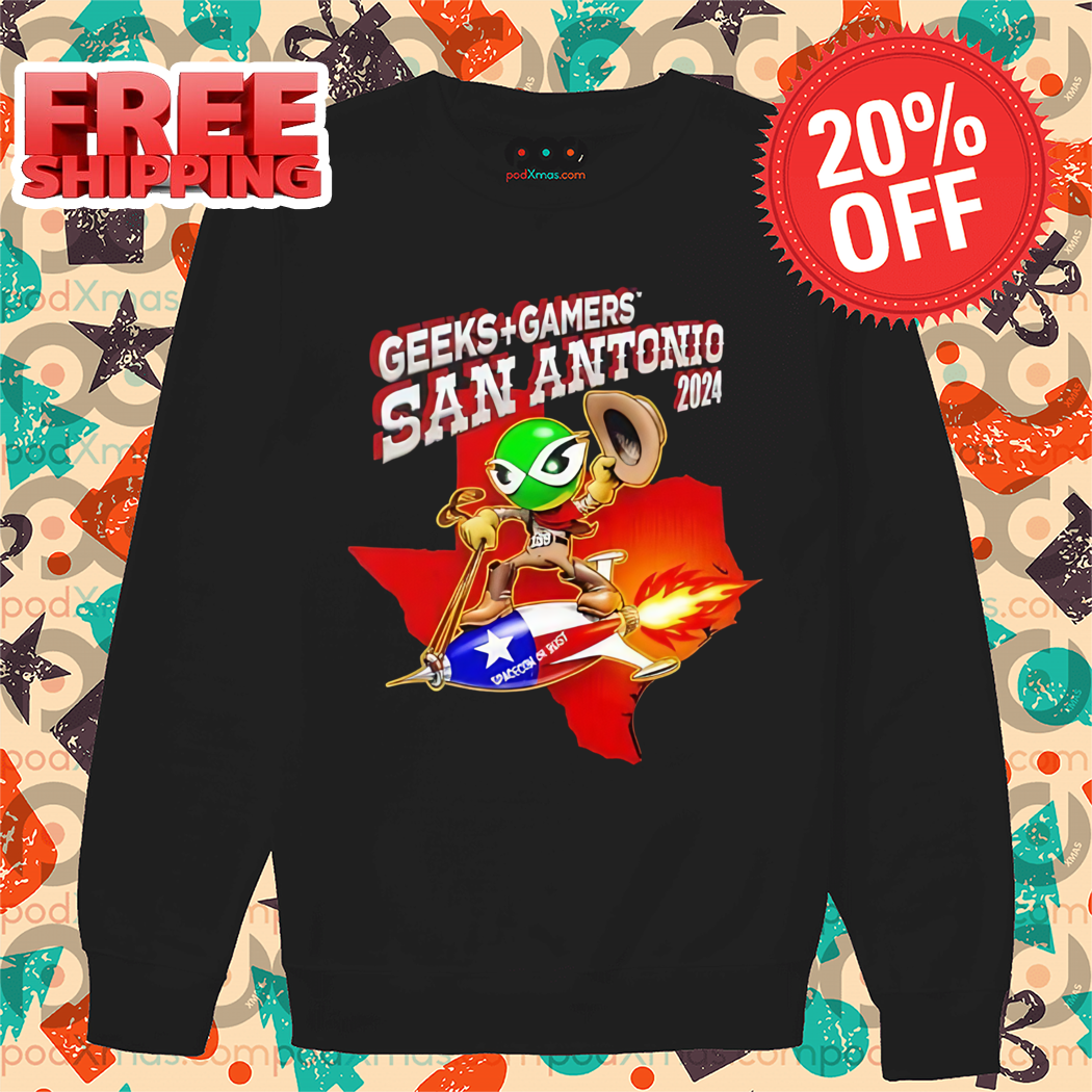Geeks gamers San Antonio 2024 Shirt