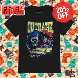 Death Roses Car Outrank 2024 Vintage Shirt