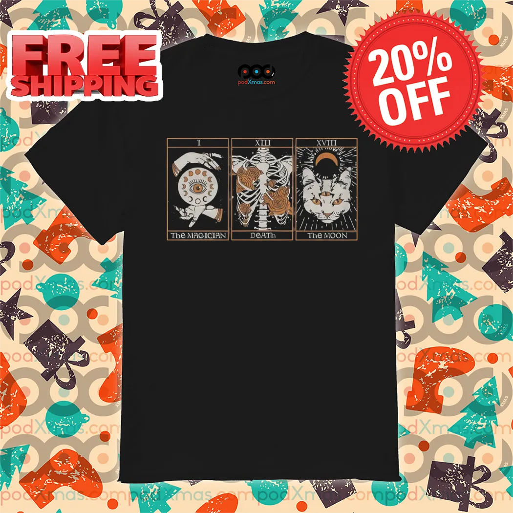 The Magician Death The Moon Vintage 2024 Shirt