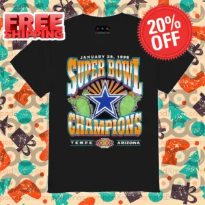 Dallas Cowboys Super Bowl Champions January 28 1996 Tempe Arizona Shirt