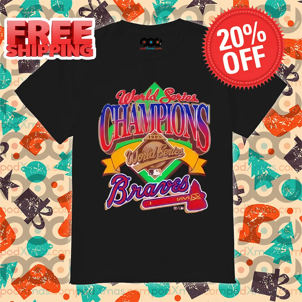 Atlanta Braves World Series 1995 Champions Shirt