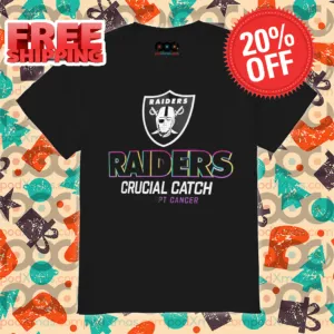Las Vegas Raiders Crucial Catch Intercept Cancer Vintage 2024 Shirt