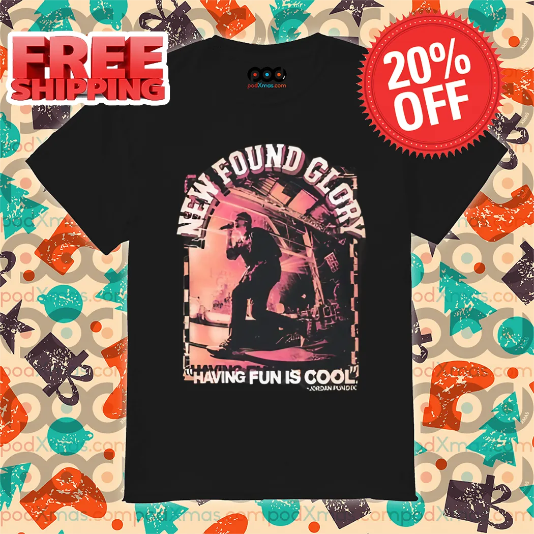 New Found Glory Having Fun Is Cool 2024 Shirt