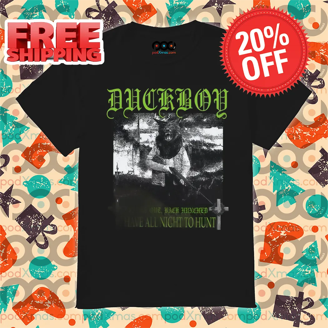 Bear Mask Rougarou I Have All Night To Hunt 2024 Shirt