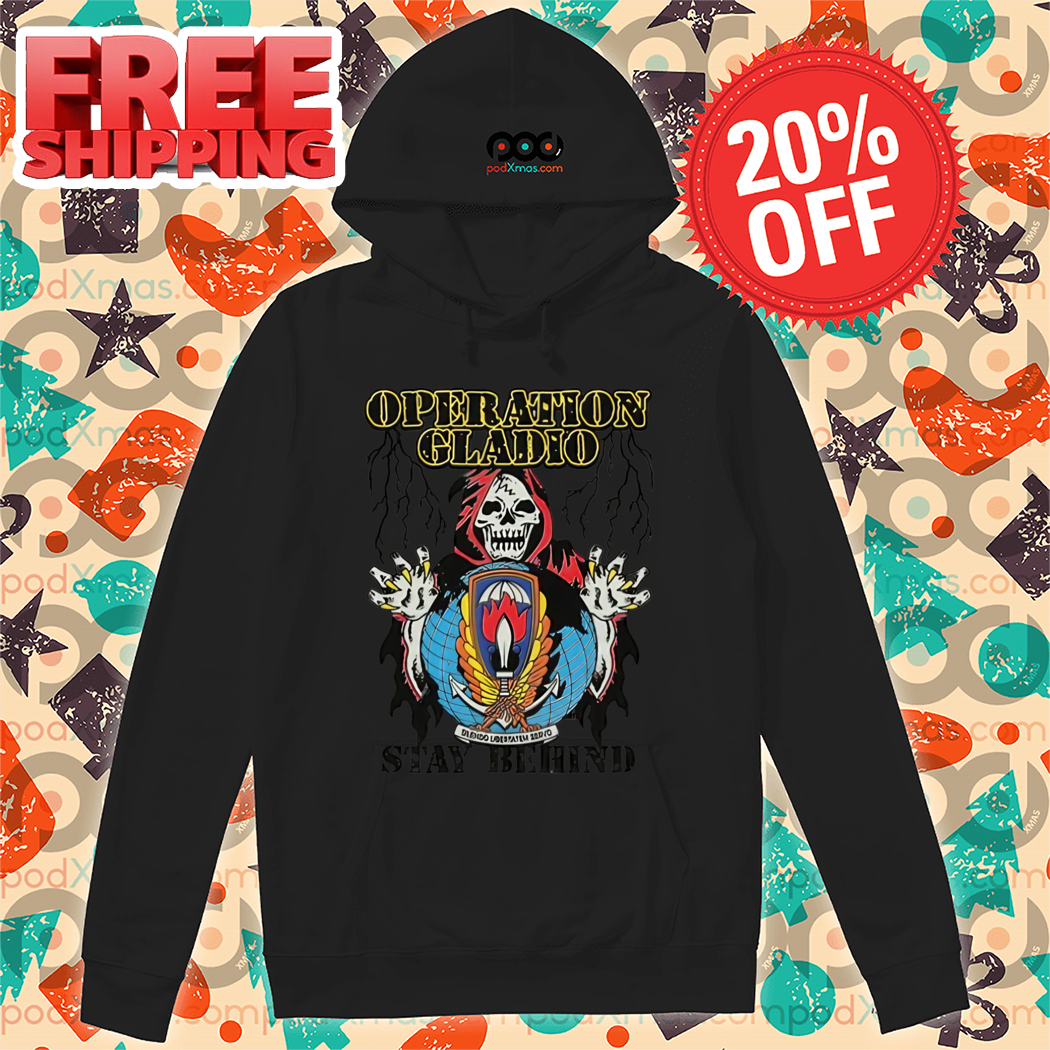 Skeleton Wizard Operantion Gladio Stay Behind 2024 Shirt