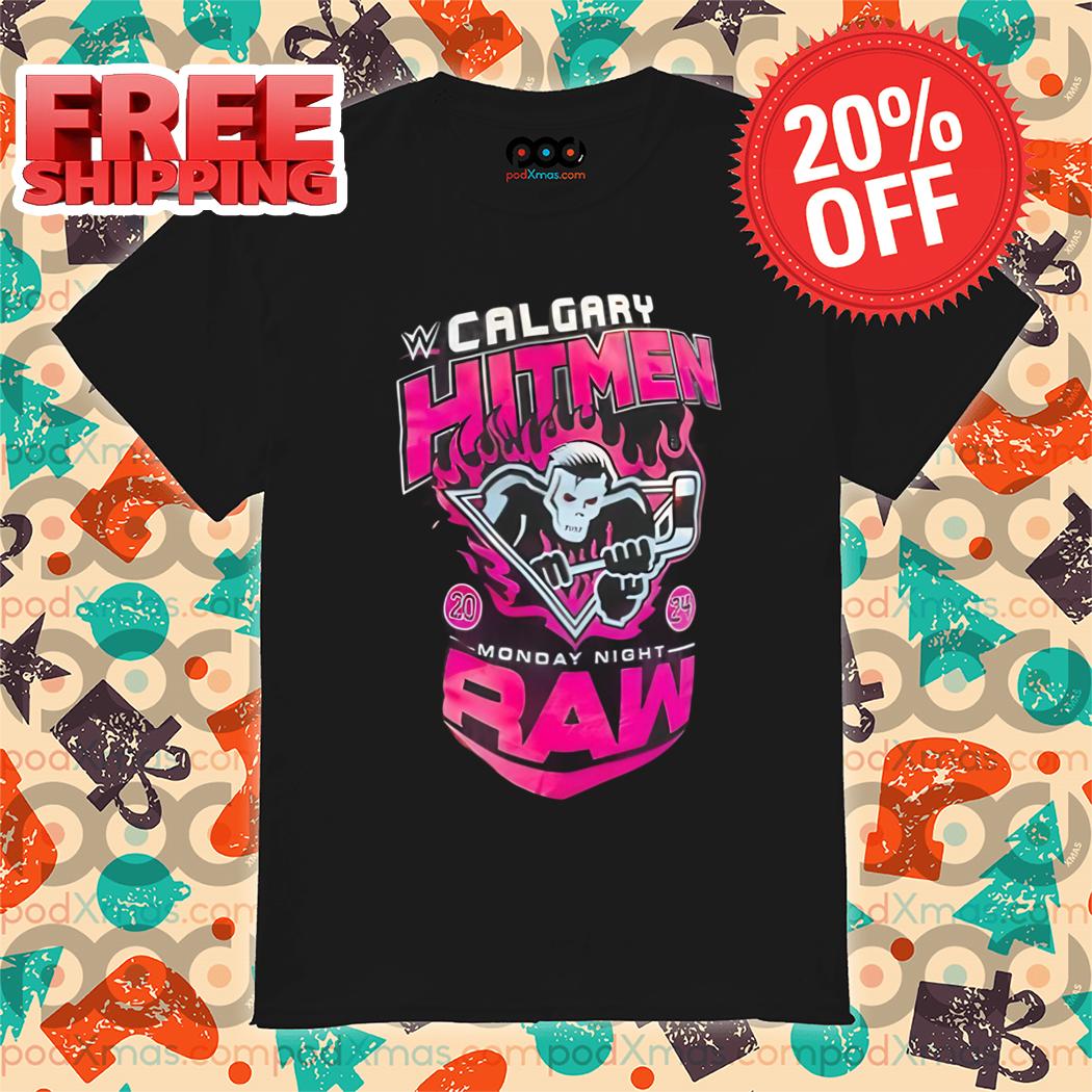 Skeleton Calgary Hitmen Monday Night Raw 2024 NHL Shirt 5 Skeleton Calgary Hitmen Monday Night Raw 2024 NHL Shirt