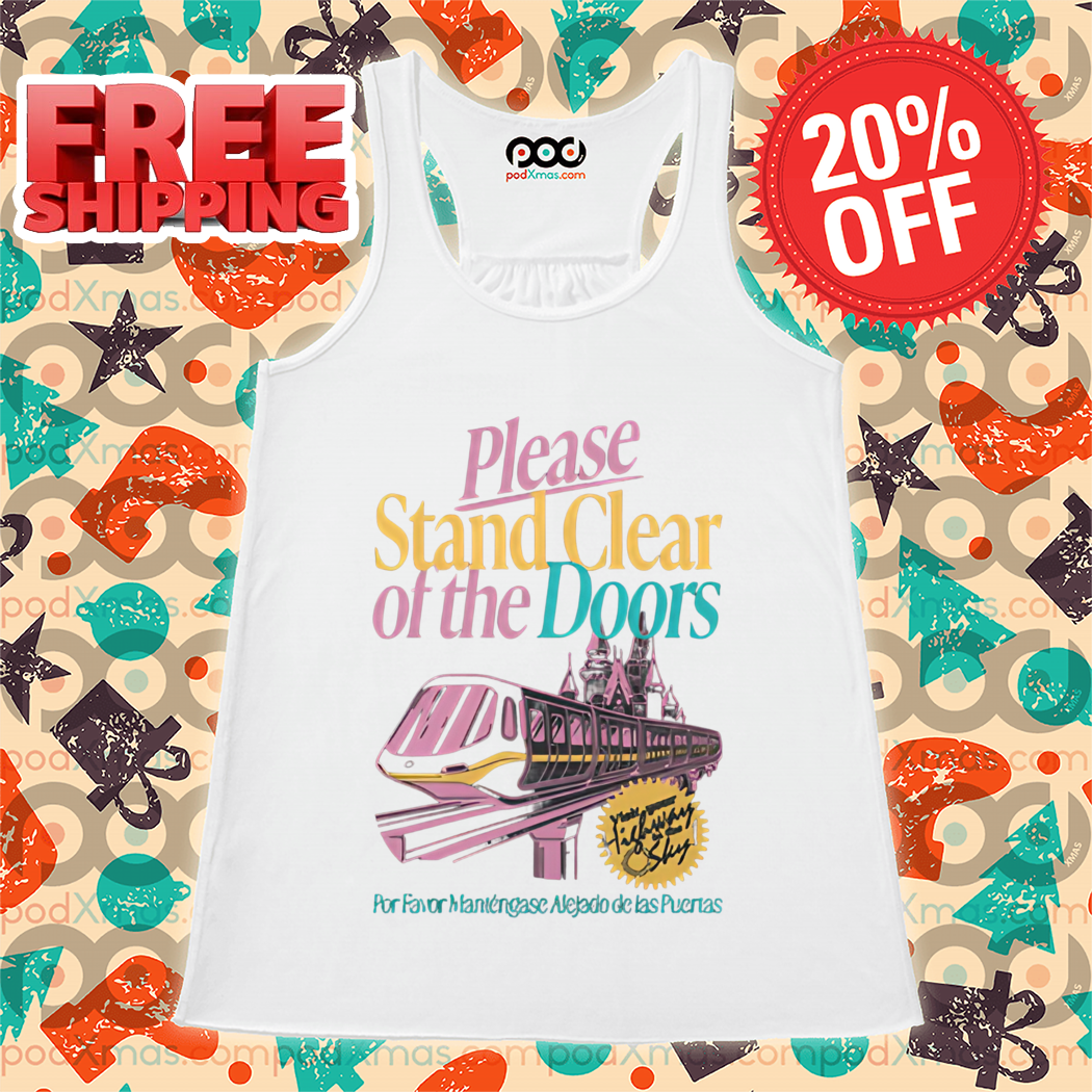 Electric Train Please Stand Clear Of The Doors Shirt