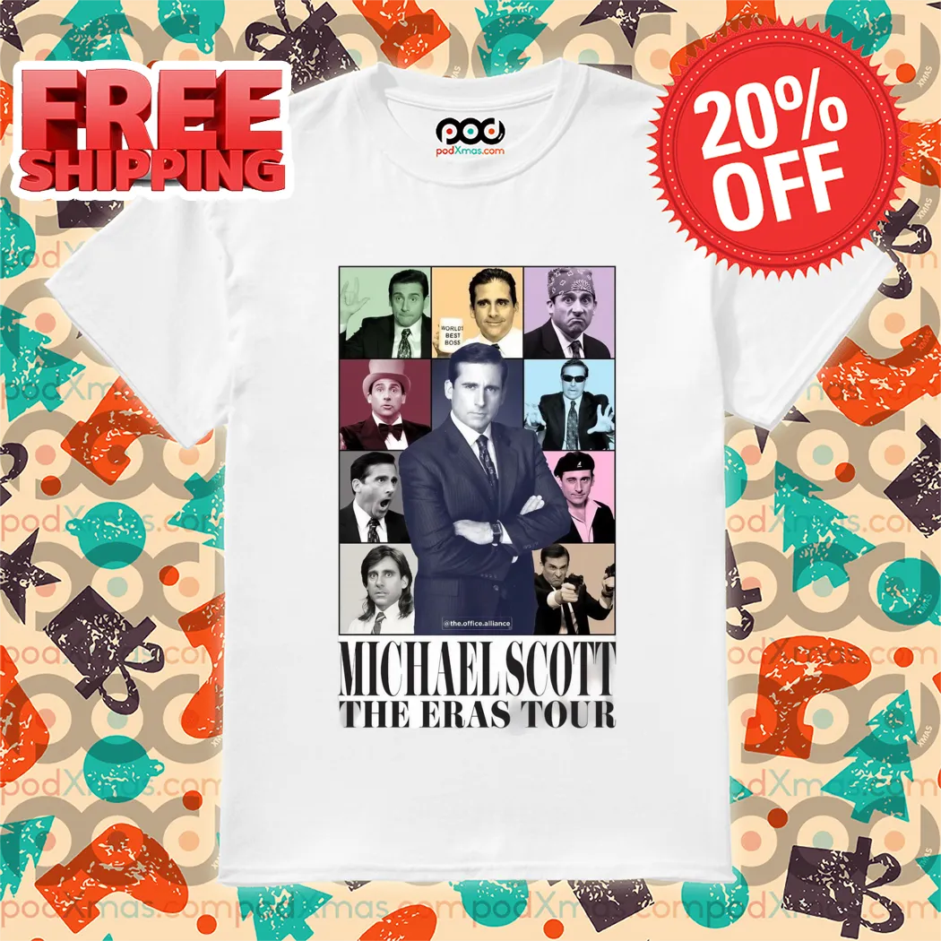 The Office Michael Scott The Eras Tour 2024 Shirt