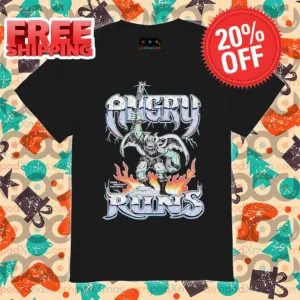 Monsters Flame Angry Runs Vintage Shirt