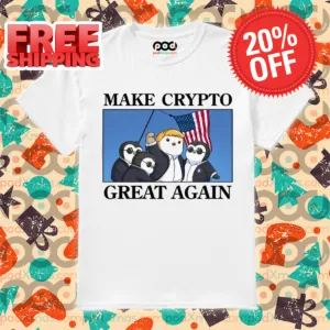 Penguin Make Crypto Great Again 2024 Shirt