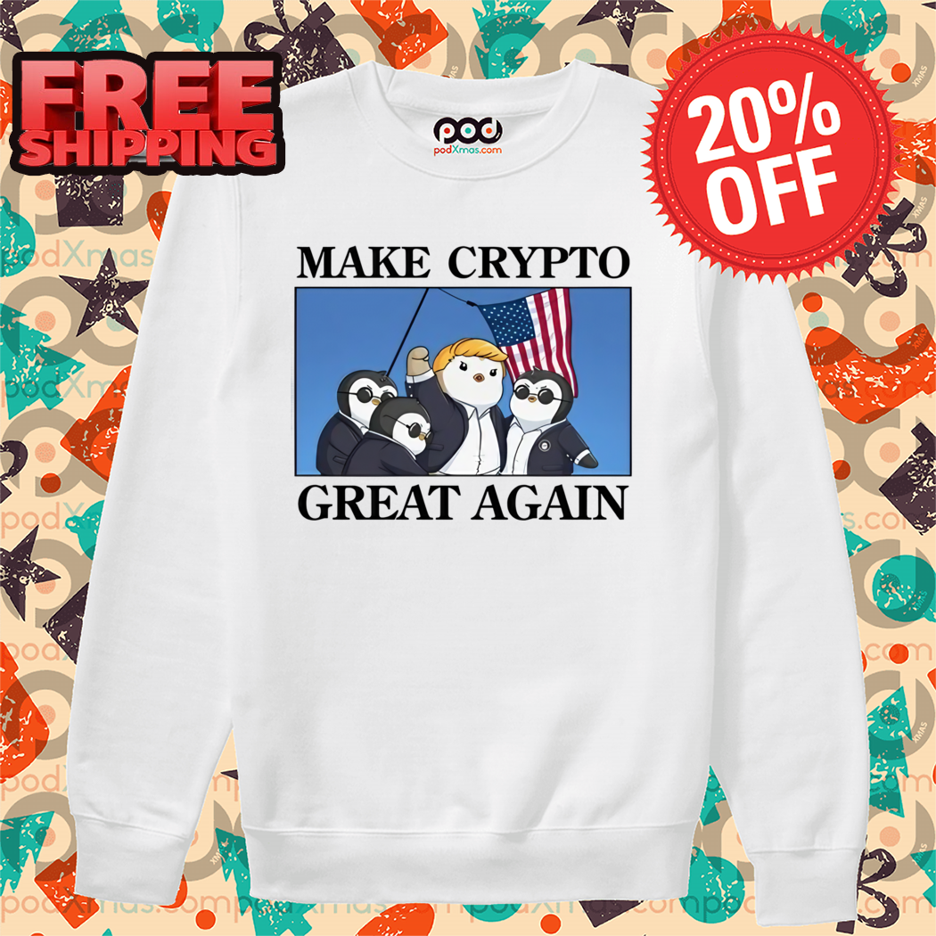 Penguin Make Crypto Great Again 2024 Shirt