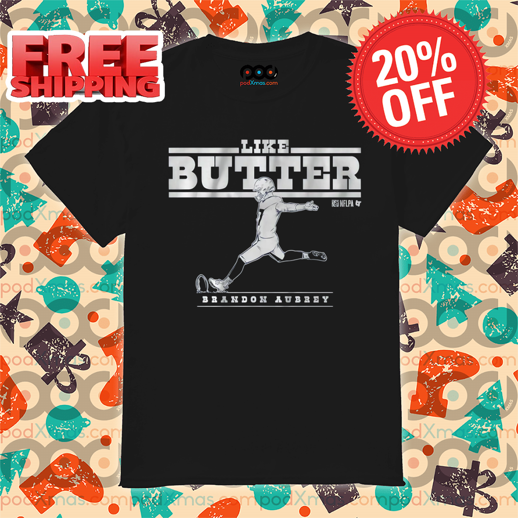 Brandon Aubrey Like Butter Dallas Cowboys Vintage Shirt