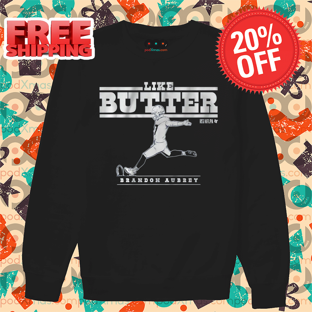 Brandon Aubrey Like Butter Dallas Cowboys Vintage Shirt
