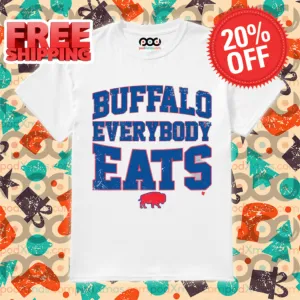Buffalo Everybody Eats Buffalo Bills 2024 Vintage Shirt