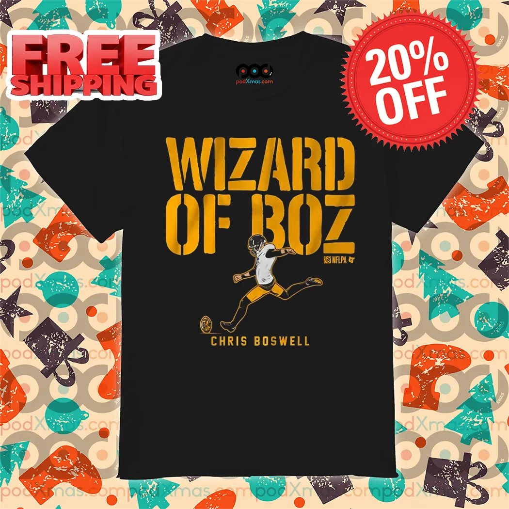 Chris Boswell Wizard of Boz Pittsburgh Steelers 2024 Shirt