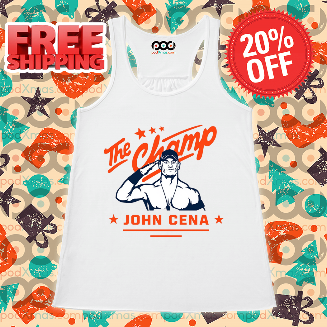 John Cena The Champ Is Here Wrestling Shirt