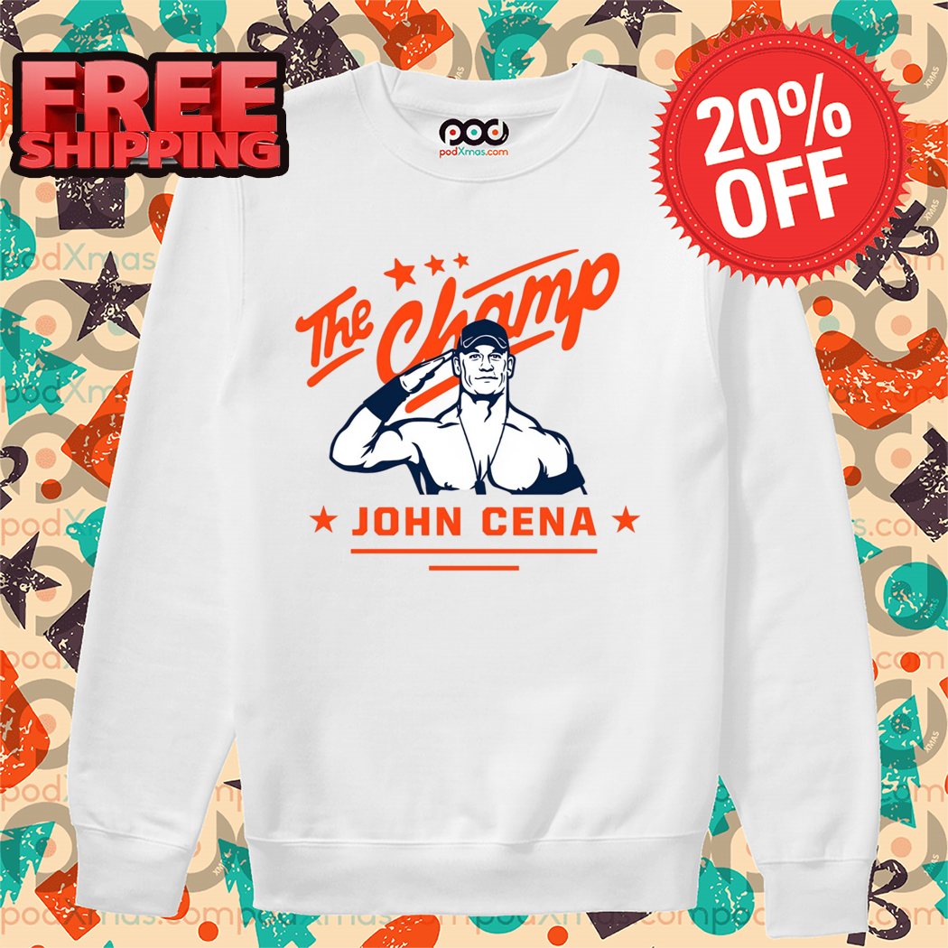 John Cena The Champ Is Here Wrestling Shirt
