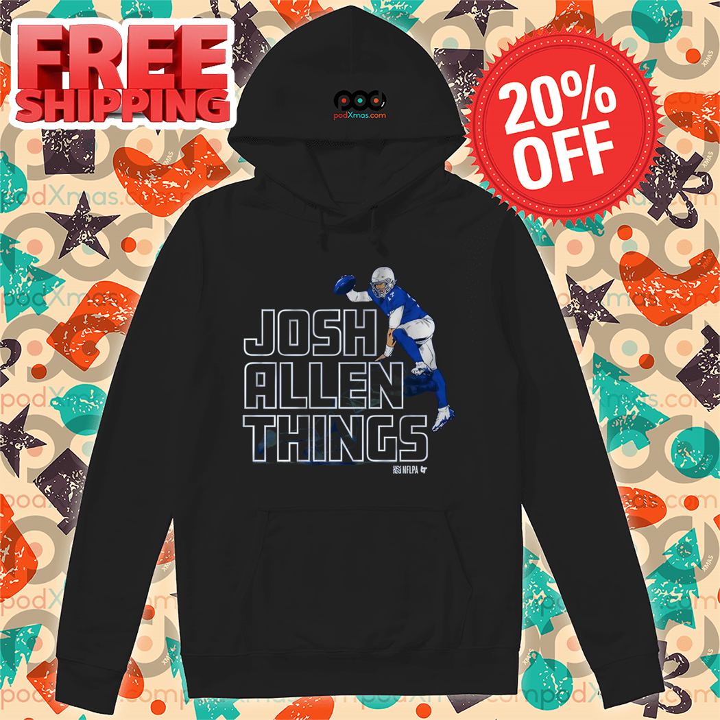 Josh Allen Things Buffalo Bills NFL Shirt