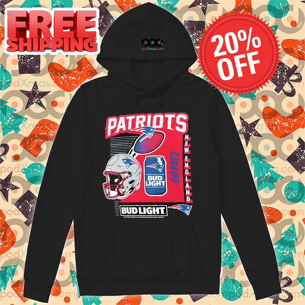 New England Patriots Bud Light Go Pats Shirt