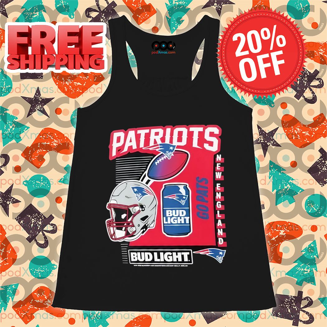 New England Patriots Bud Light Go Pats Shirt