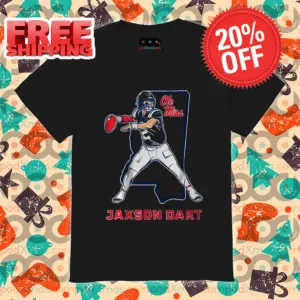 Ole Miss Football Jaxson Dart State Star