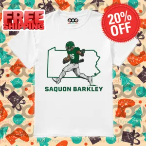 Saquon Barkley 26 Philadelphia Eagles Player NFL 2024 Shirt
