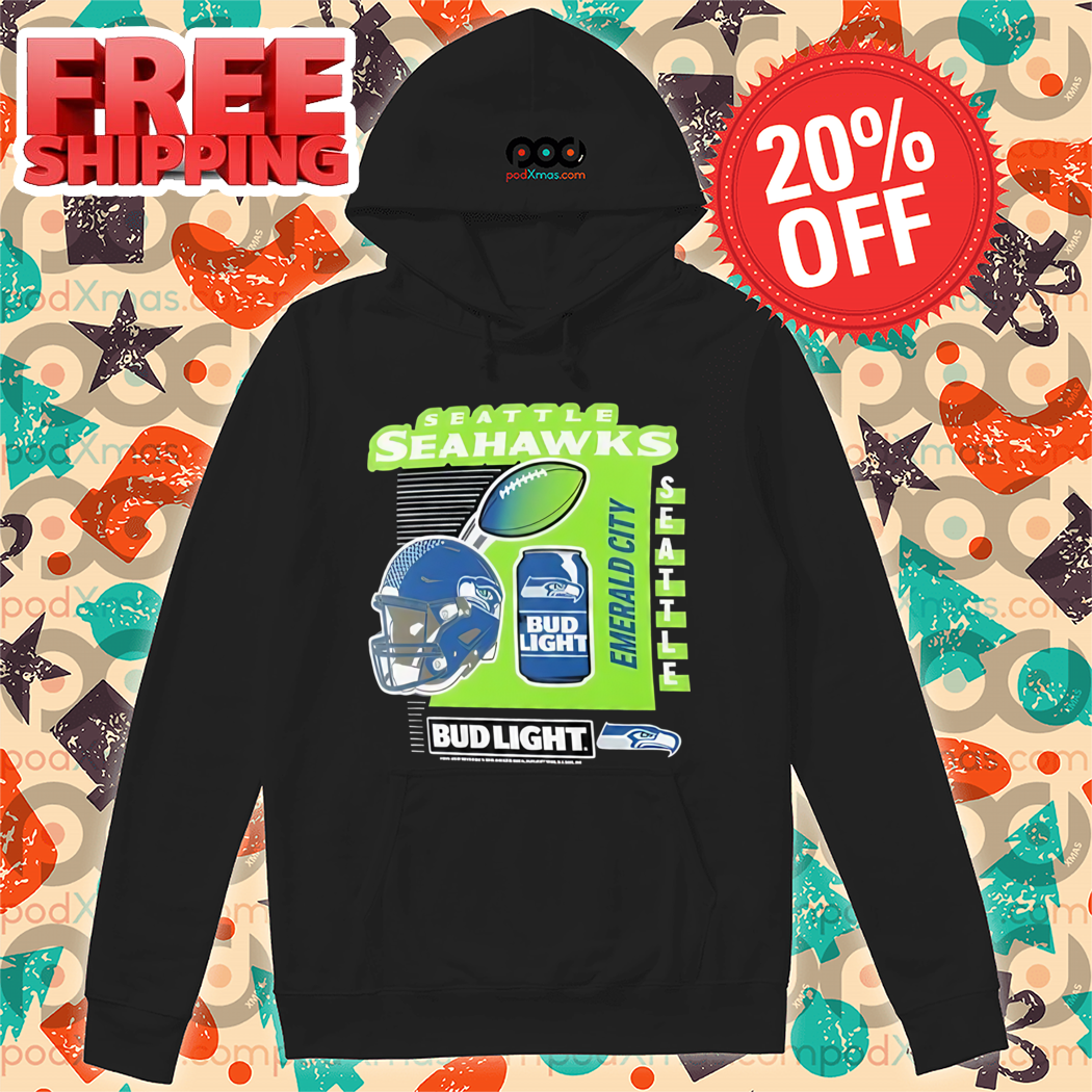 Seattle Seahawks Bud Light Emerald City NFL Shirt Seattle Seahawks Bud Light Emerald City NFL Shirt