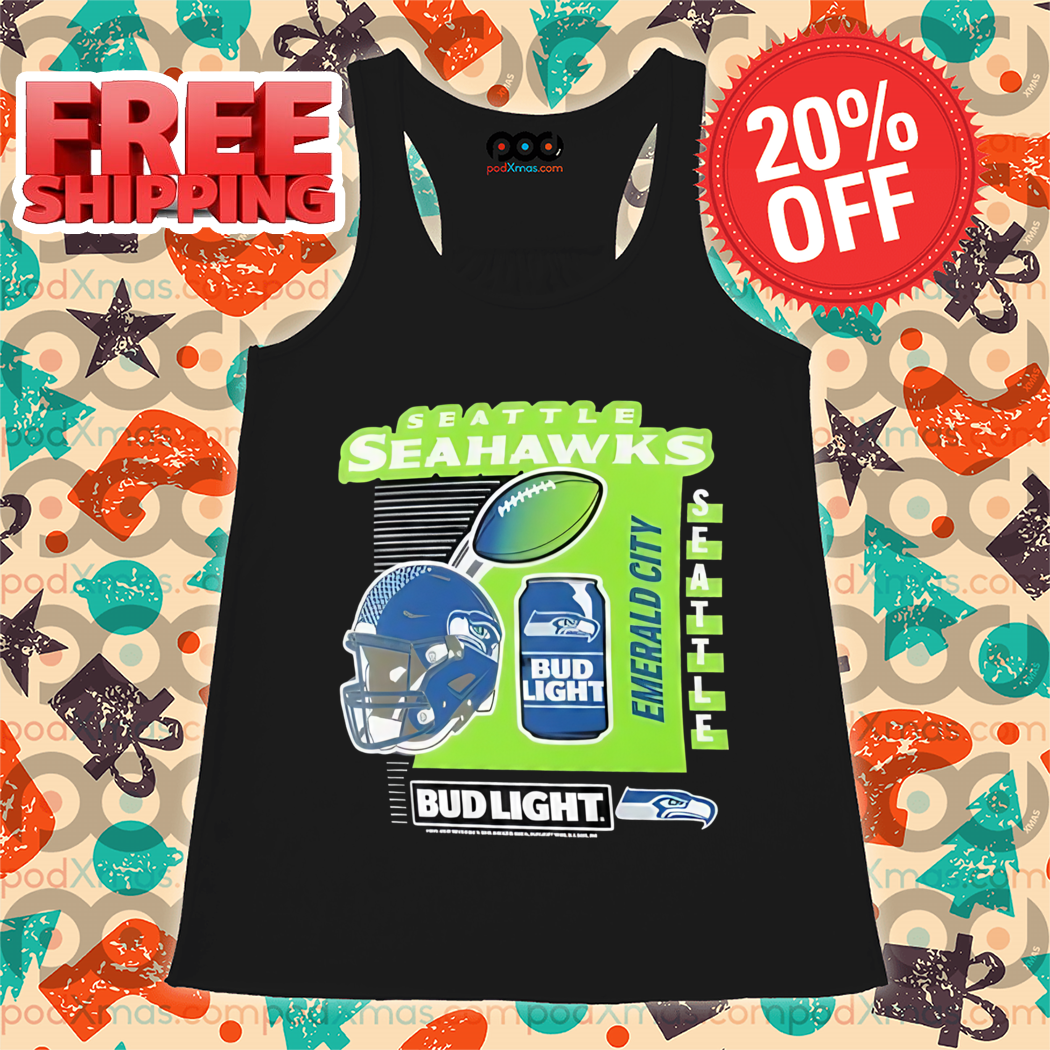 Seattle Seahawks Bud Light Emerald City NFL Shirt Seattle Seahawks Bud Light Emerald City NFL Shirt