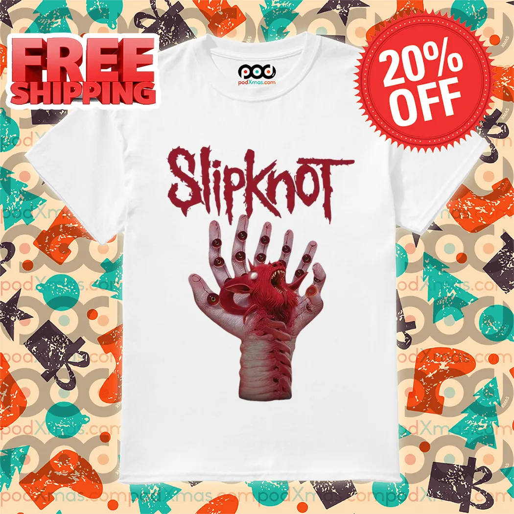 Goat Hand Eyes Slipknot Band Shirt