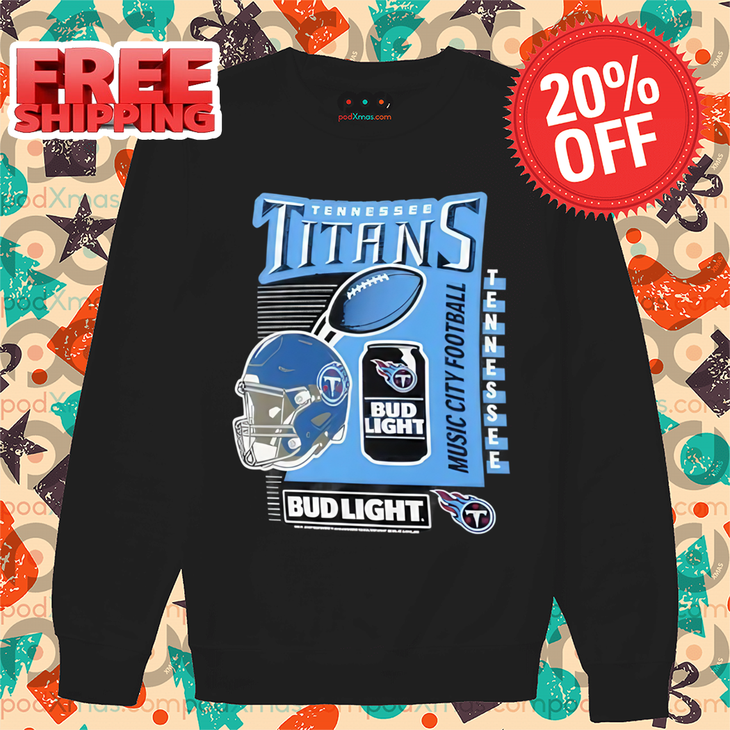Tenessee Titans Bud Light NFL 2024 Shirt