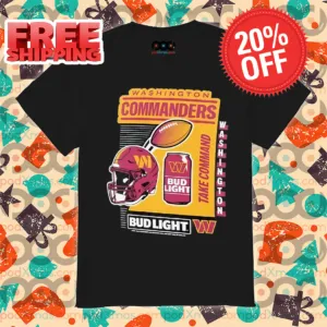 Washington Commanders Washington Bud Light 2024 Shirt