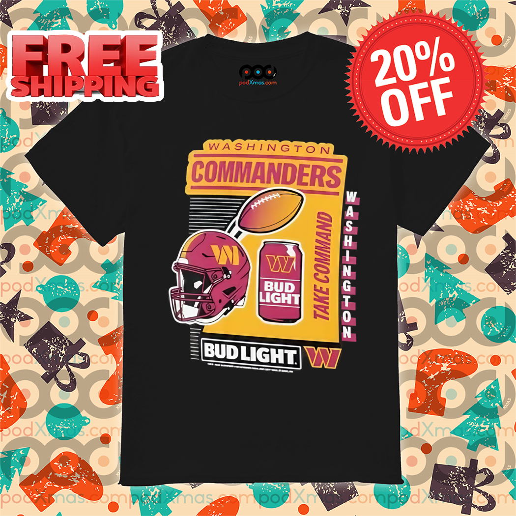 Washington Commanders Washington Bud Light 2024 Shirt