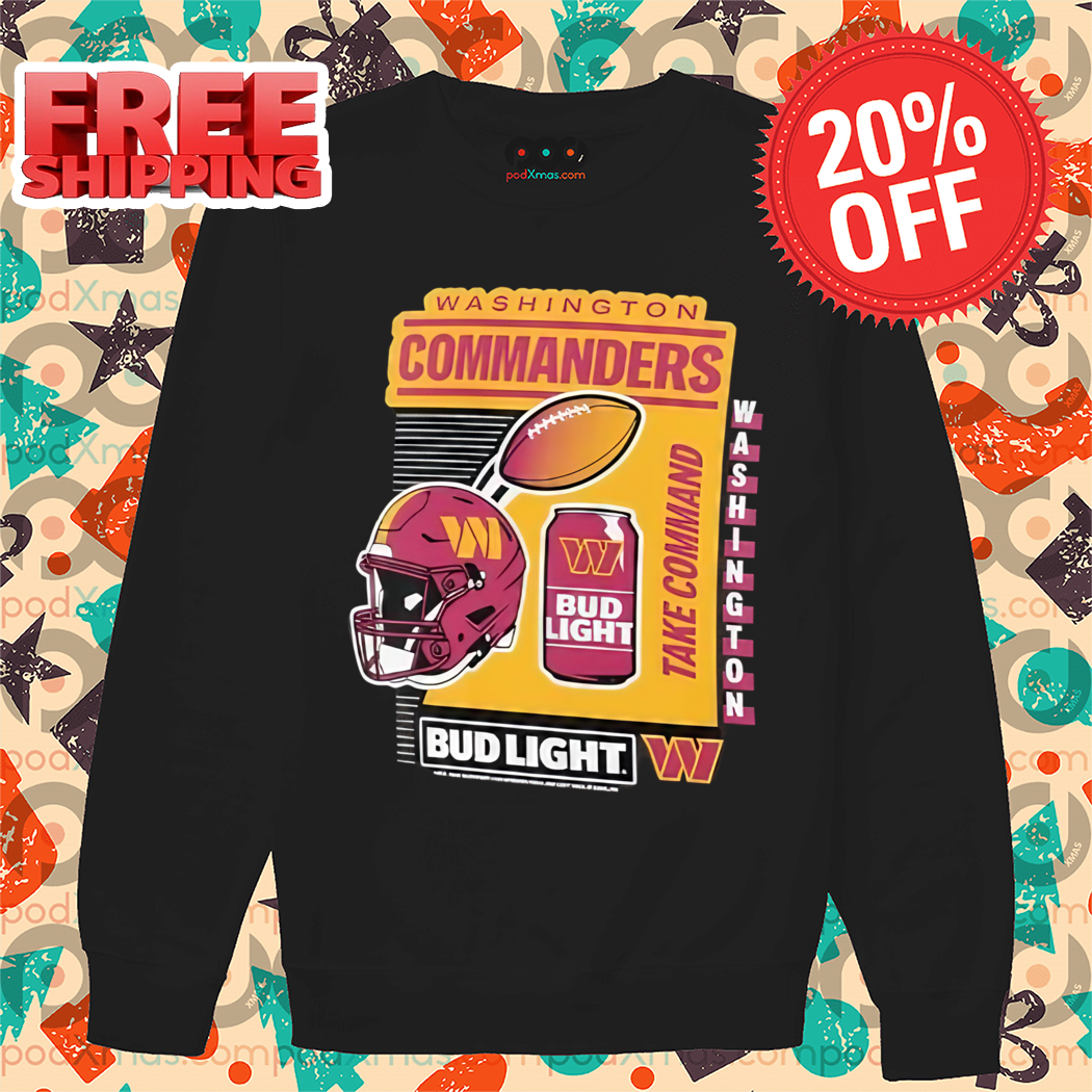 Washington Commanders Washington Bud Light 2024 Shirt