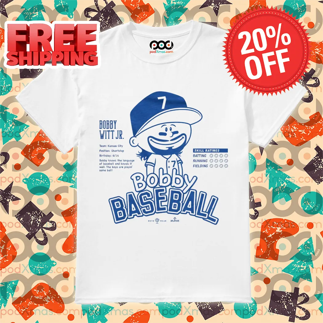 Bobby Baseball Bobby Witt Jr Shirt