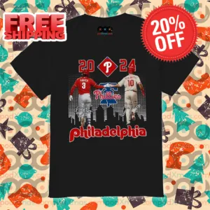 Bryce Harper Jacob Tyler Realmuto Philadelphia Phillies City Siganture 2024 Shirt