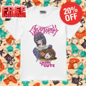 Anime Girl Cryptopsy Band None So Cute Shirt