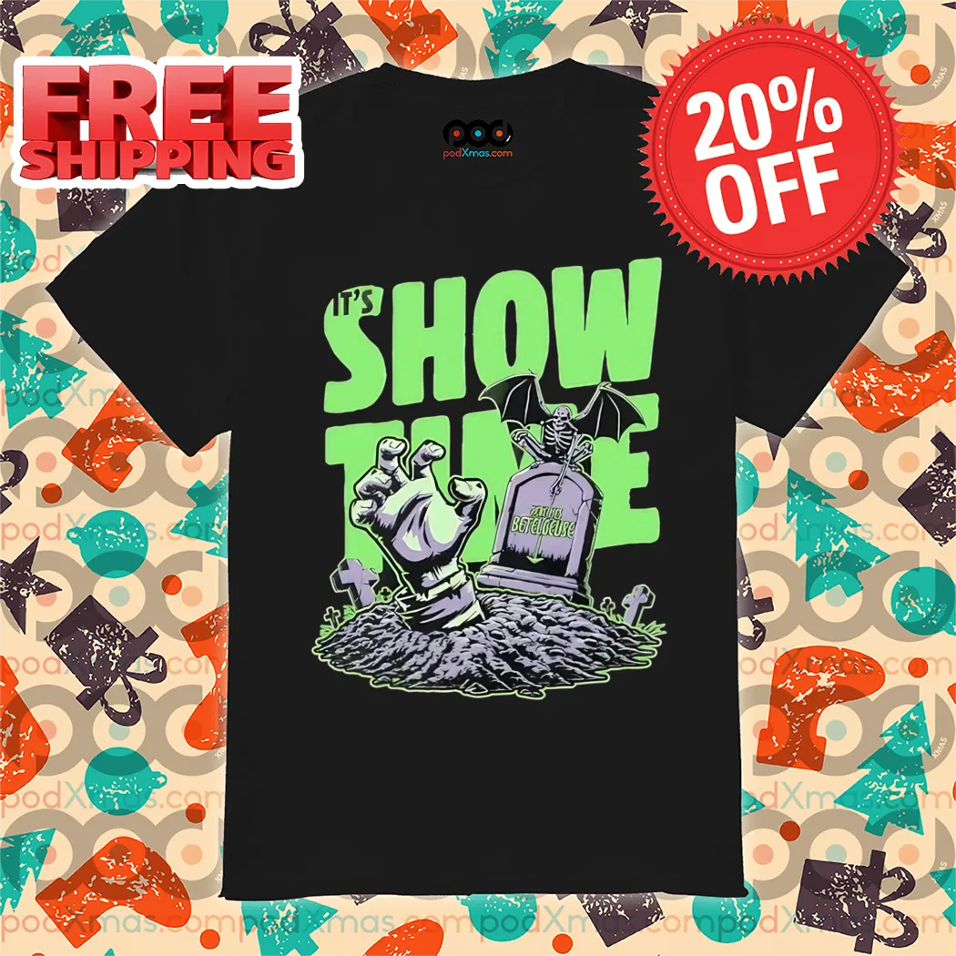 It's Showtime Here Lies Betelgeuse Halloween 2024 Shirt