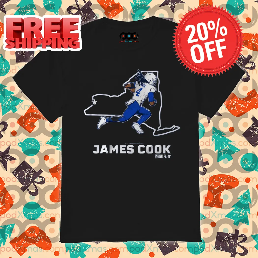 James Cook State Star Buffalo Bills 2024 Shirt