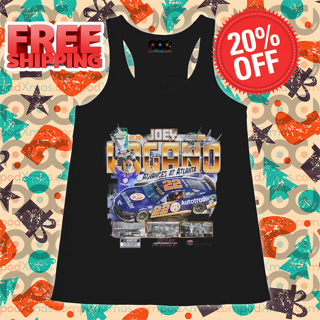 Joey Logano Champions Advances At Atlanta 22 Signature Shirt