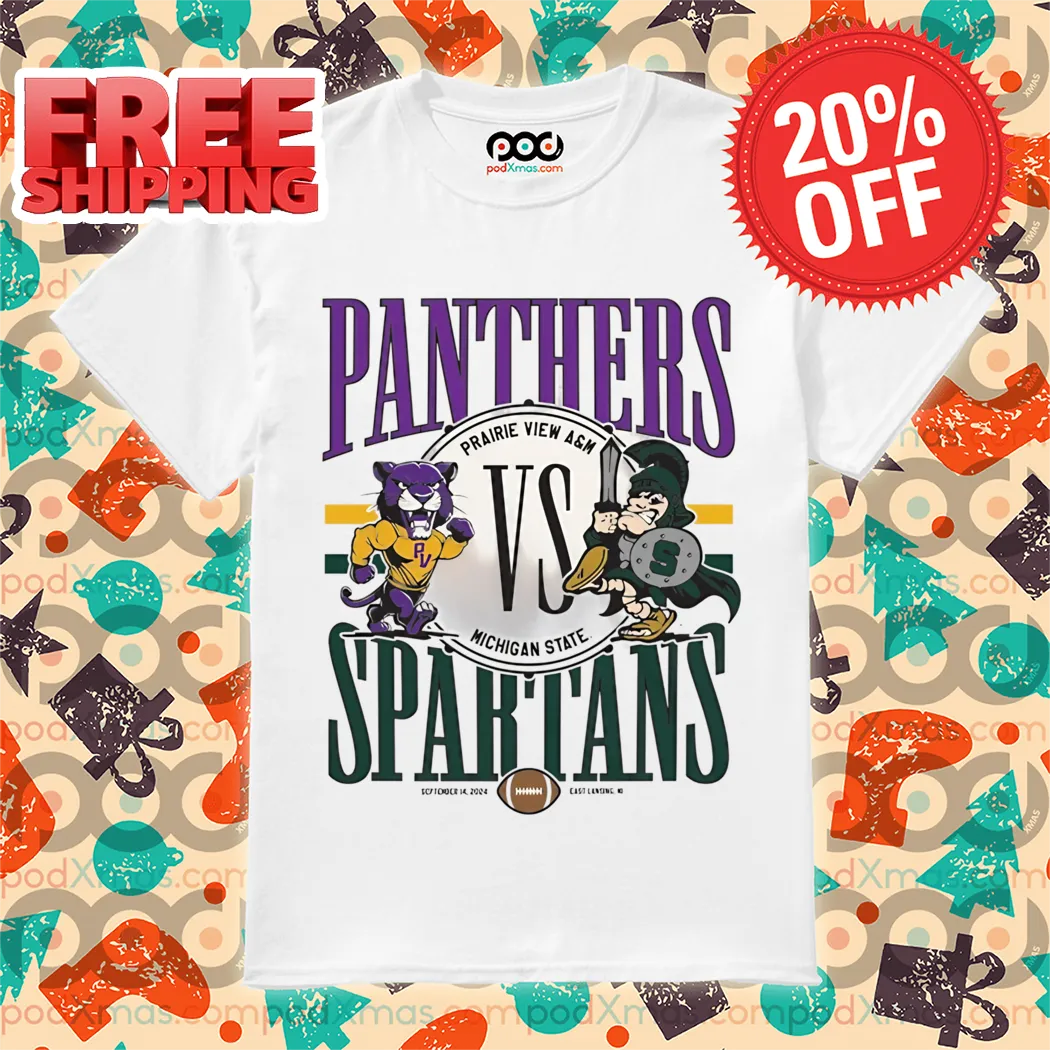 Mascot Panthers Spartans Prairie View vs Michigan State Shirt