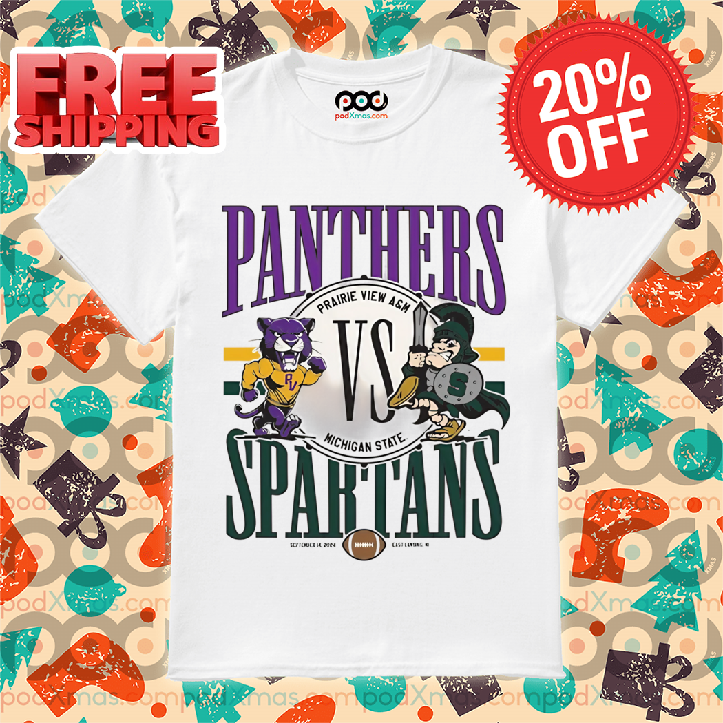 Mascot Panthers Spartans Prairie View vs Michigan State Shirt Mascot Panthers Spartans Prairie View vs Michigan State Shirt