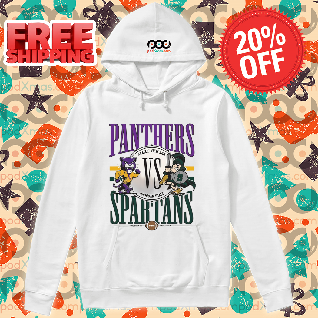 Mascot Panthers Spartans Prairie View vs Michigan State Shirt Mascot Panthers Spartans Prairie View vs Michigan State Shirt