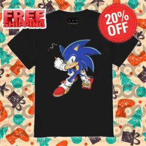 Super Sonic Smoking Cigarette 2024 Shirt