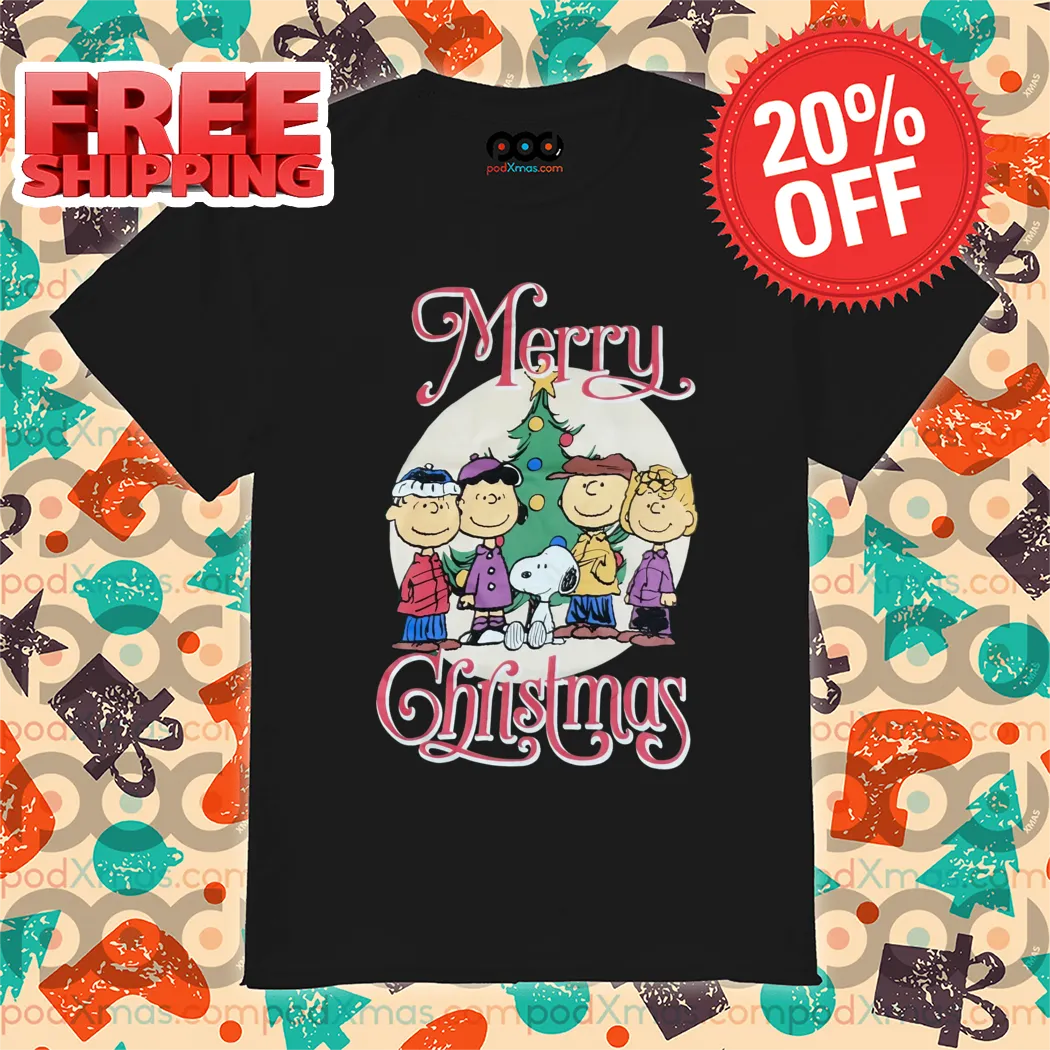 Charlie Brown Snoopy Merry Christmas 2024 Shirt