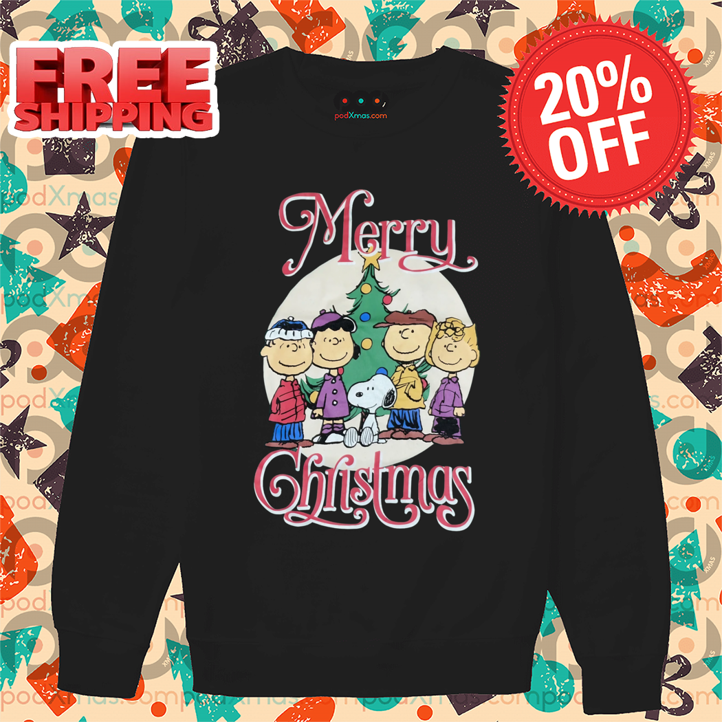 Charlie Brown Snoopy Merry Christmas 2024 Shirt