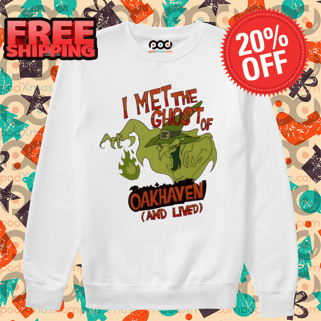 I Met The Ghost Of Oakhaven And Lived Halloween 2024 Shirt