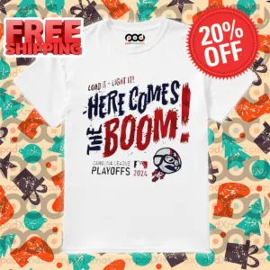 Load It Light It Here Comes The Boom Carolina League Playoffs 2024 Shirt