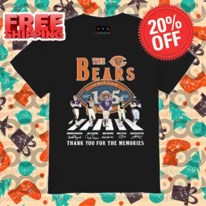 The Bears Chicago 1920 2025 Thank You For The Memories Signature Shirt